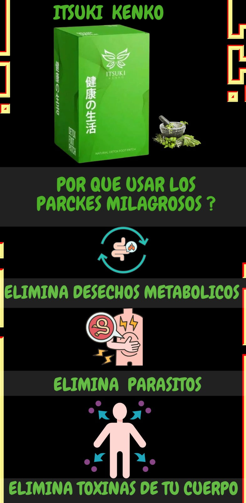 Parche Itsuki Kenko Pack X 2