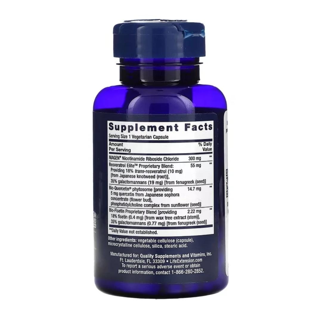 NAD+ Cell Regenerator™ and Resveratrol